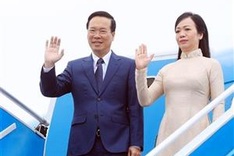 President sets off for APEC Economic Leaders’ Week, bilateral activities in US
