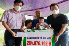 Dantri/DTiNews readers support little children in Thai Nguyen