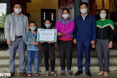 Dantri/DTiNews readers support two poor children in Ha Tinh