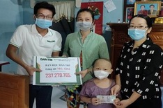 Dantri/DTiNews readers support boy struggling with cancer