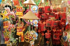 Colourful HCM City street attracts young people