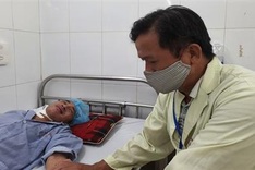 Poor man seeks help to save ailing son