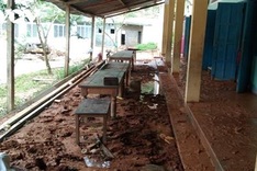 Hundreds of students unable to return to schools after floods