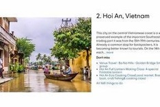 Hoi An, HCM City among world's top 25 trending destinations in 2023: TripAdvisor