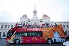 HCM City launches Hop On - Hop Off double-decker bus tour
