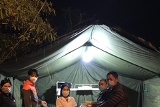 People in Hai Duong join hands to support Covid-19 prevention forces