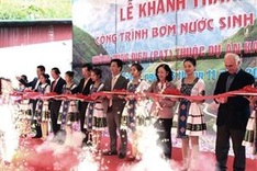 German-funded project brings water to residents in Dong Van Karst Plateau