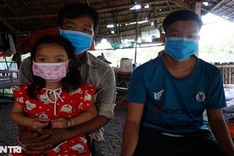 Poor man seeking help for ailing wife and children