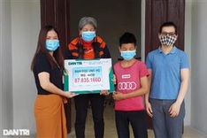 Poor boy receives support to take care of mentally-ill mother