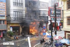 Gas explosion in Sapa