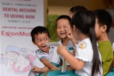 ExxonMobil pledges 80,000 USD to improve child healthcare in Quang Nam