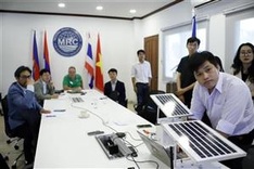 Vietnamese students joint MRC river monitoring technology contest
