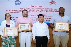 George School honoured for fostering US-Vietnam friendship