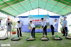 Dantri/Dtinews starts construction of 44th school project in Dak Lak