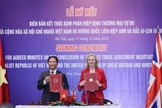 UK-Vietnam FTA to become effective from 23:00 on December 31
