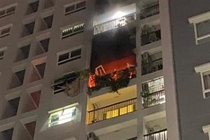 Two die in HCM City apartment building fire