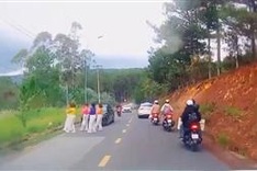 Women group fined for practising yoga in middle of road