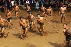 Mud ball wrestling festival in Bac Giang Province named among national heritages