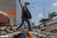 HCM City street pavements badly deteriorate
