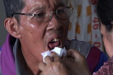 Husband struggling from lung cancer calls for help