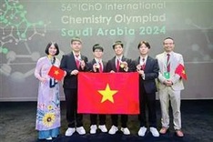 Vietnam second at int’l chemistry Olympiad 2024