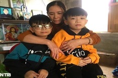 Poor couple seeking help to save ailing children