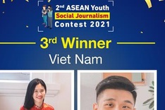 Vietnamese students win third prize at ASEAN youth journalism contest