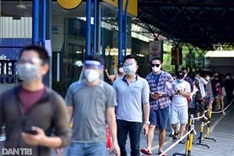 New Covid-19 infections fall