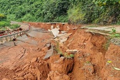 Road at UNESCO-recognised geopark face severe landslides