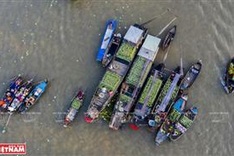Cai Rang floating market in Mekong Delta hosts cultural festival