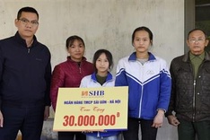 SHB supports orphan children to continue studying