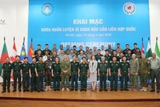 Training course for UN logistics officers opened in Hanoi