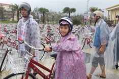 Hundreds of bicycles given to disadvantaged children