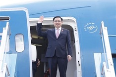 NA Chairman leaves for fifth World Conference of Speakers of Parliament in Austria