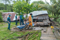 Many houses in Ca Mau, Bac Lieu damaged due to heavy rain