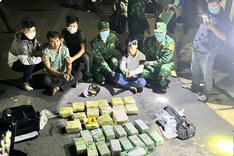 Two men arrested for smuggling 30 kilos of crystal meth