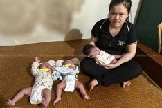 Poor woman seeks help for premature triplets