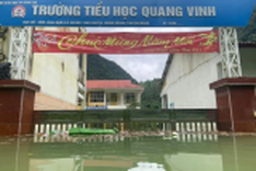 Cao Bang schools, health centre submerged