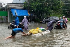 Phu Quoc suffers severe flooding following heavy rain