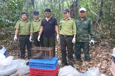 Rare animals handed over to Dong Nai reserve