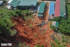 Lam Dong households at risk of landslides