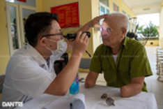 Dantri helps to provide free medical check-ups for veterans