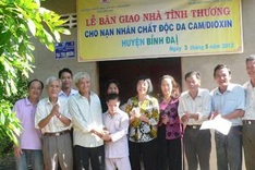 Presenting 30 houses for AO victims