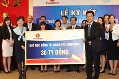 Vingroup invests in Vietnam National University’s Talent Fund