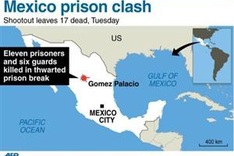 Mexico prison clash leaves 17 dead