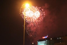Fireworks sparkle over HCM City