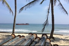 Illegal sand exploitation worsens erosion at Cua Dai Beach