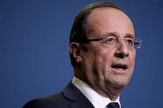Hollande warns Iran during Netanyahu visit
