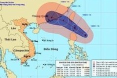 Typhoon Kai Tak to enter East Sea tonight