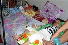 Nearly 200 kids hospitalised for suspected poisoning